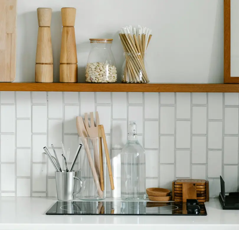 une cuisine organisée avec un coach en rangement